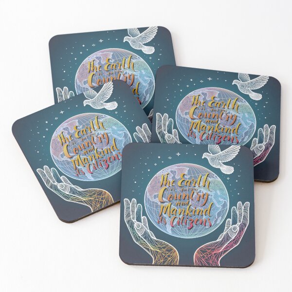 Item preview, Bahá’í Quote - The Earth is but one Country, and Mankind its Citizens designed and sold by nature. electrified..