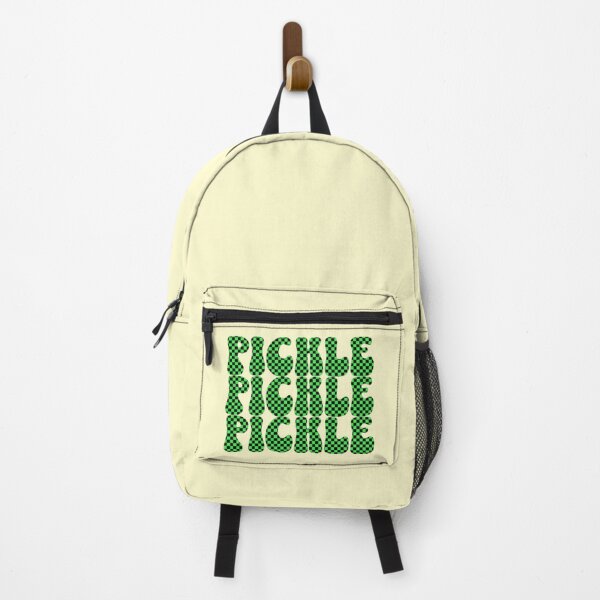 Item preview, Pickle Pickle Pickle – The Ultimate Dill-Lightful Design – Black & Green Squared Colored Font designed and sold by Syrupulse.