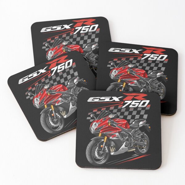 Item preview, Suzuki GSXR 750 2015 (Glass Sparkle Black & Pearl Mira Red) for Motorcycle Riders designed and sold by MotoApparelHub.