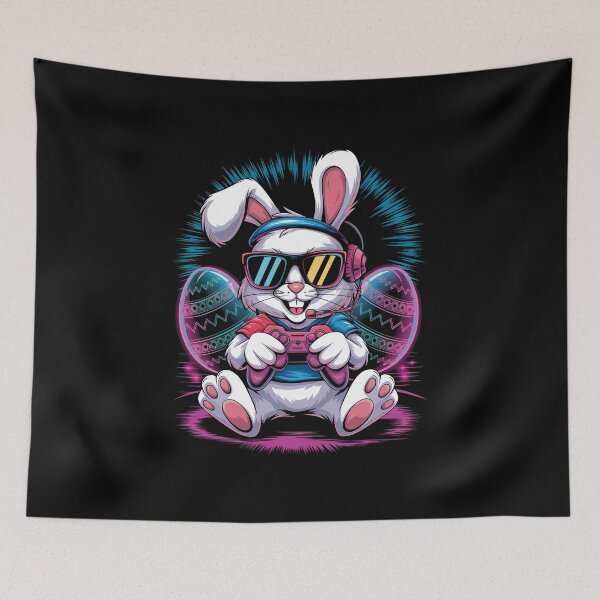 Item preview, Boys Happy Easter Day Bunny Egg Video Game Kids Mens Gamer designed and sold by facegm.