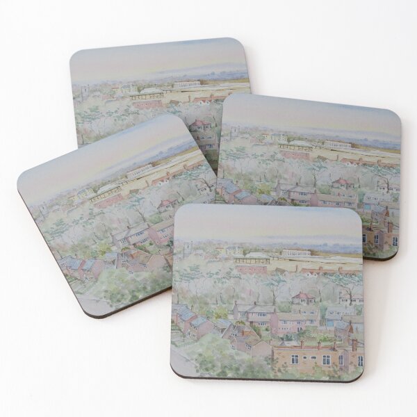 Item preview, "Lightkeeper's View of Burnham-on-Sea, Somerset" - From the High Lighthouse designed and sold by timsmith.