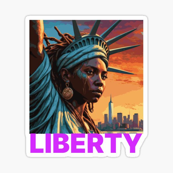 Aperçu de l'œuvre MOIS DE L'HISTOIRE DES FEMMES BIPOC LIBERTY HERSTORY 7 créée et vendue par Marni Scofidio Desi9ns.