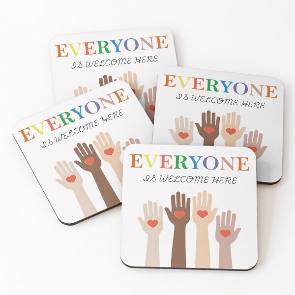 Item preview, Everyone Is Welcome Here designed and sold by wesdesignshop.