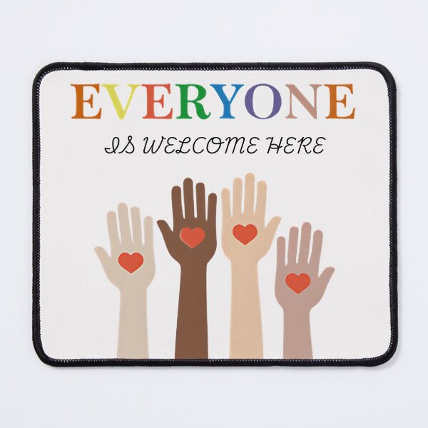 Item preview, Everyone Is Welcome Here designed and sold by wesdesignshop.