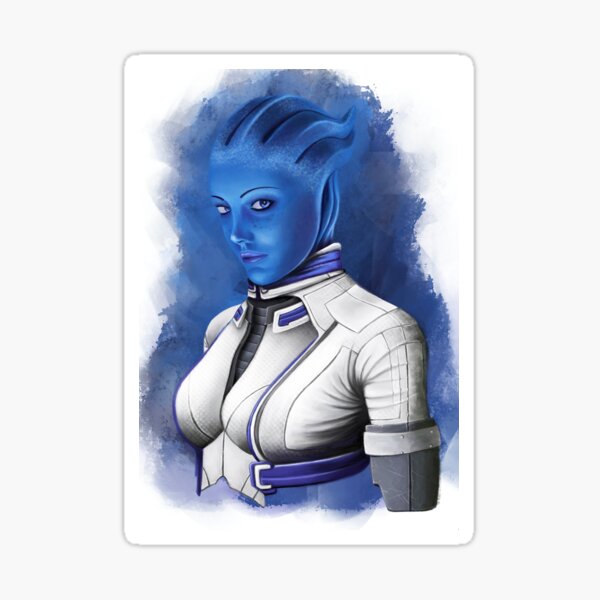 Vista previa del artículo con la obra «Liara T'Soni», diseñado y vendido por CallisaArt.