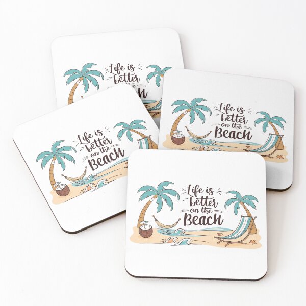 Item preview, Life is better at the beach – Design for sea lovers designed and sold by StormArte.