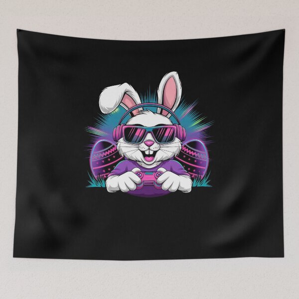 Item preview, Boys Happy Easter Day Bunny Egg Video Game Kids Mens Gamer designed and sold by facegm.