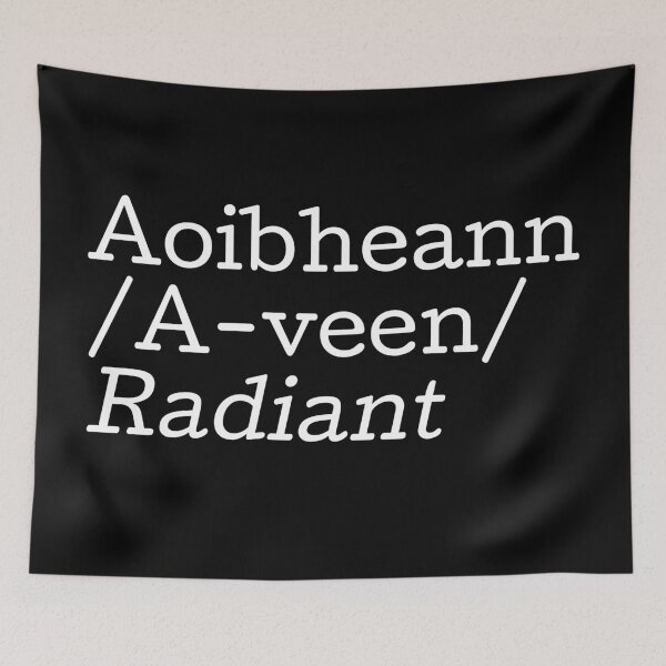 Item preview, Aoibheann - Irish Girl's Name designed and sold by Seorai.