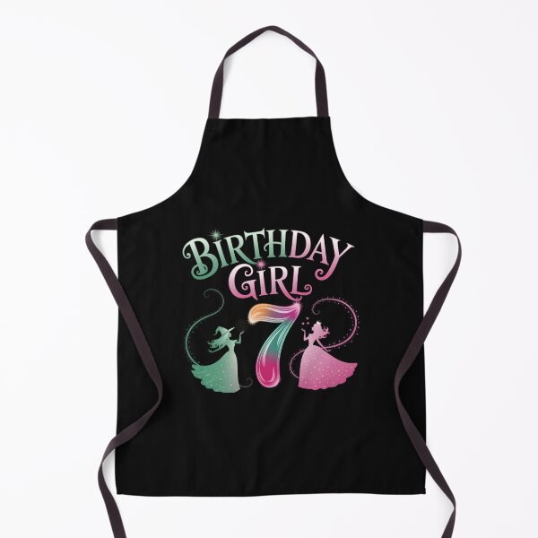 Item preview, 7Th Birthday Witch Pink And Green 7 Year Old Birthday Girl designed and sold by clothesy7.