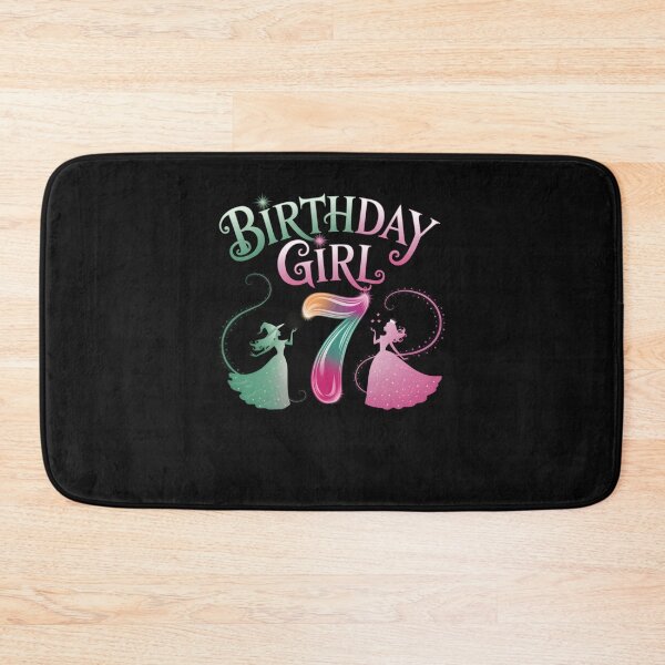 Item preview, 7Th Birthday Witch Pink And Green 7 Year Old Birthday Girl designed and sold by clothesy7.