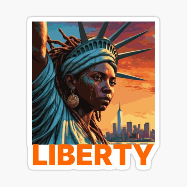 Aperçu de l'œuvre MOIS DE L'HISTOIRE DES FEMMES BIPOC LIBERTY HERSTORY 8 créée et vendue par Marni Scofidio Desi9ns.