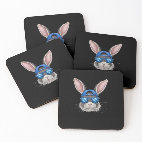 Item preview, Cool Easter Day Bunny Face With Sunglasses Men Boys Kids  designed and sold by facegm.