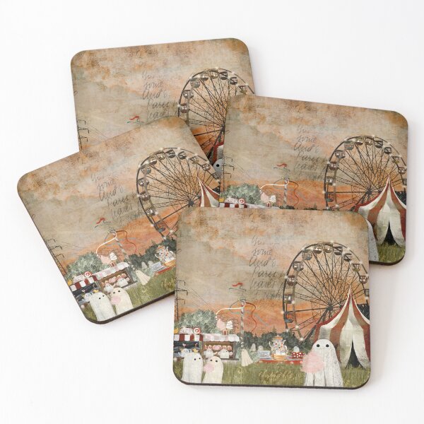 Item preview, Champ de foire fantôme designed and sold by katherineblower.