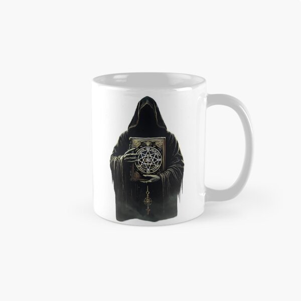 Item preview, The Occult Keeper – Mysterious Hooded Figure designed and sold by Linework Studio.