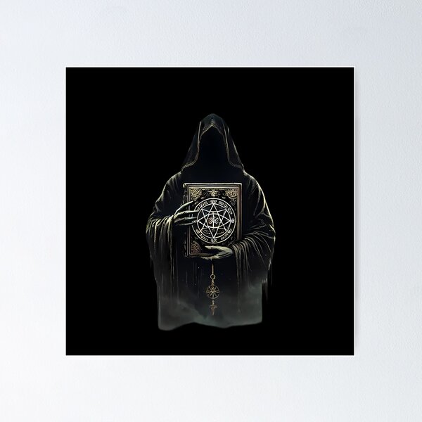 Item preview, The Occult Keeper – Mysterious Hooded Figure designed and sold by By:MarcinK.