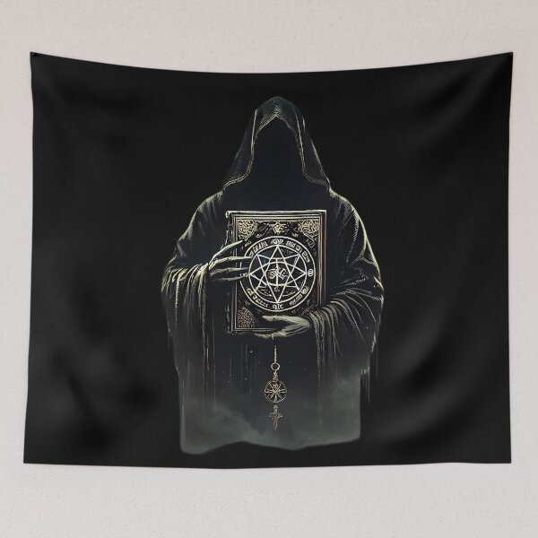 Item preview, The Occult Keeper – Mysterious Hooded Figure designed and sold by By:MarcinK.