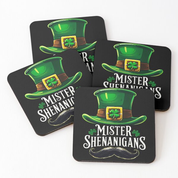Item preview, St Patricks Day Moustache Mister Shenanigans designed and sold by AlphaTeez.