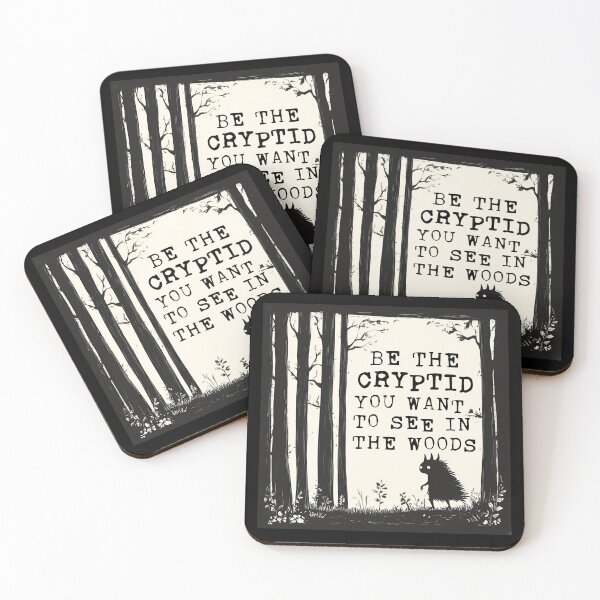 Item preview, Be The Cryptid You Want To See In The Woods Cute Cryptid designed and sold by RockFireMerch.
