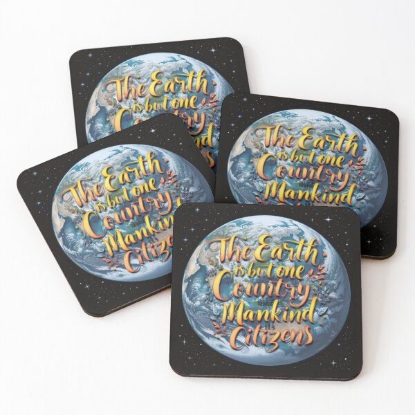 Item preview, Bahá’í Quote - The Earth is but one Country, and Mankind its Citizens designed and sold by nature. electrified..