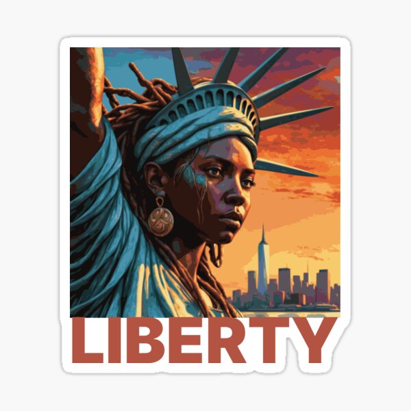 Aperçu de l'œuvre MOIS DE L'HISTOIRE DES FEMMES BIPOC LIBERTY HERSTORY 11 créée et vendue par Marni Scofidio Desi9ns.