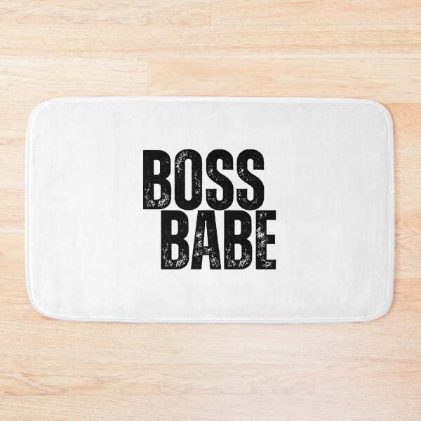 Item preview, BOSS BABE - Black and White - Motivational/ Inspirational quotes designed and sold by TishCO.