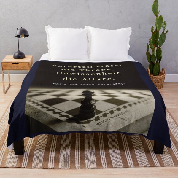 Item preview, Marie von Ebner-Eschenbach quote: Vorurteil stützt die Throne, Unwissenheit die Altäre. designed and sold by artbleed.