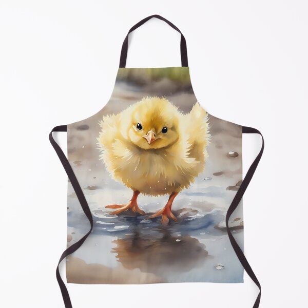 Item preview, Cute Chick in Puddle designed and sold by CalmnessbyChoice.