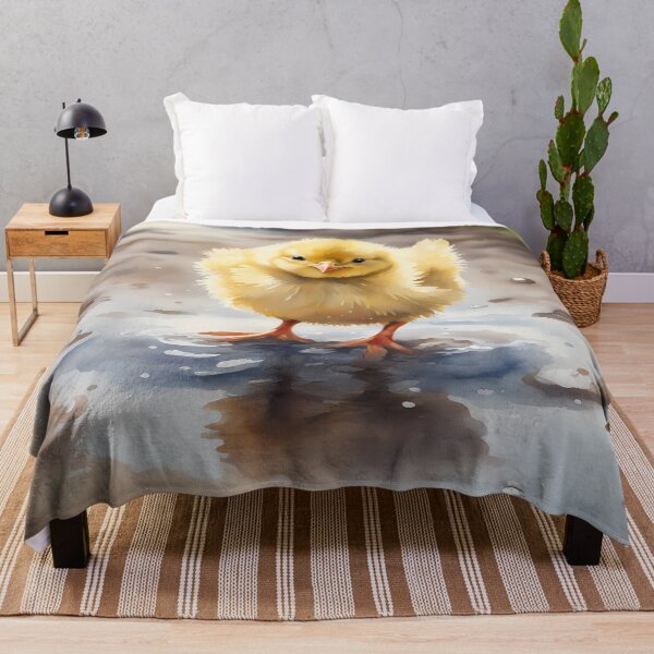 Item preview, Cute Chick in Puddle designed and sold by CalmnessbyChoice.