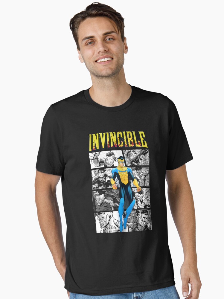 Thumbnail 2 of 7, Essential T-Shirt, Invincible TV Show designed and sold by JessicaMaxwell.