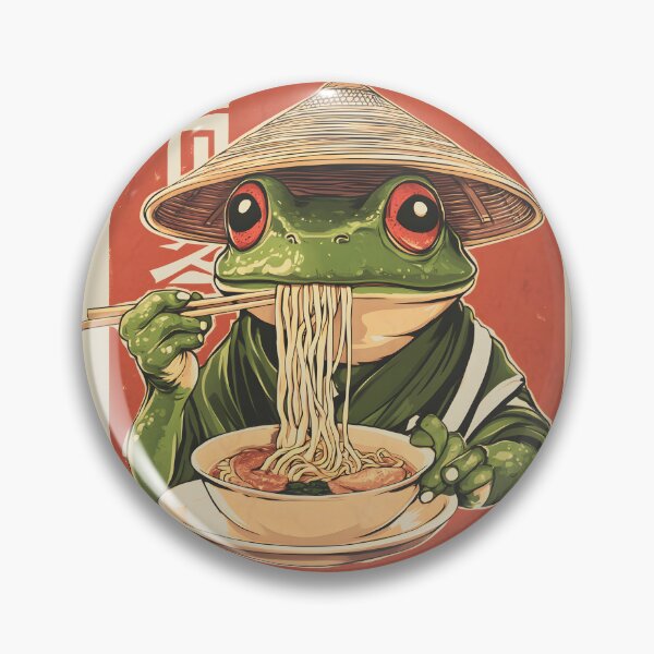 Item preview, Ramen Frog designed and sold by mustbewhy.