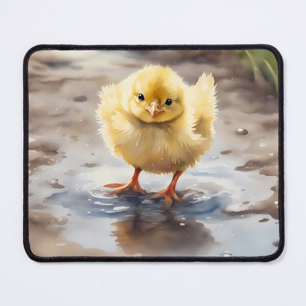 Item preview, Cute Chick in Puddle designed and sold by CalmnessbyChoice.
