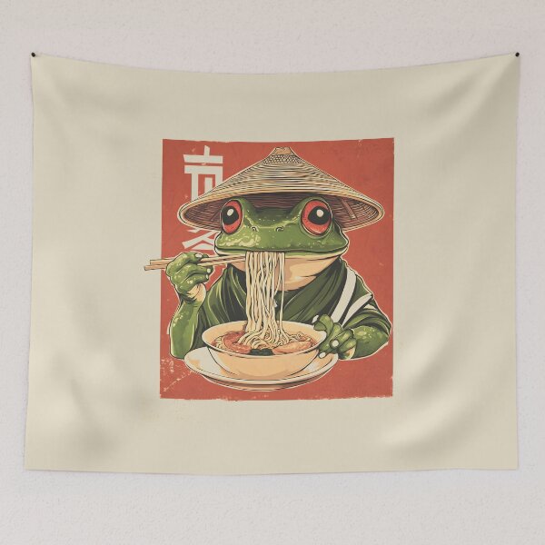 Item preview, Ramen Frog designed and sold by mustbewhy.