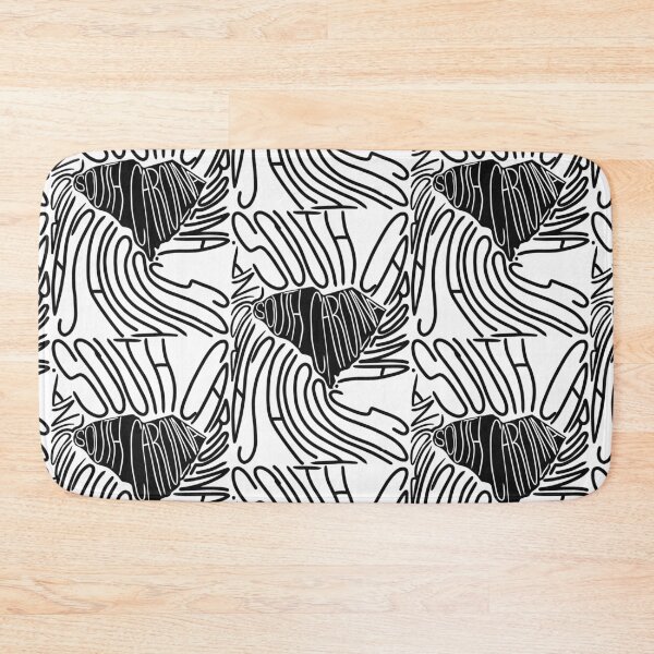 Item preview, South Carolina State - SC Map and Flag - Black and White - Typography USA The Palmetto State designed and sold by Ranggasme.