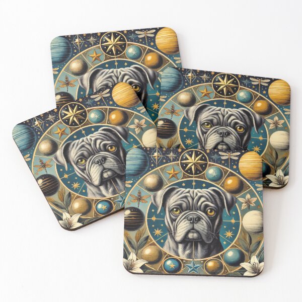 Item preview, French Bulldog in Grey designed and sold by HabitableMoons.