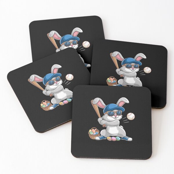 Item preview, Funny Baseball Bunny Easter Shirts For Kids Boys Toddlers  designed and sold by facegm.
