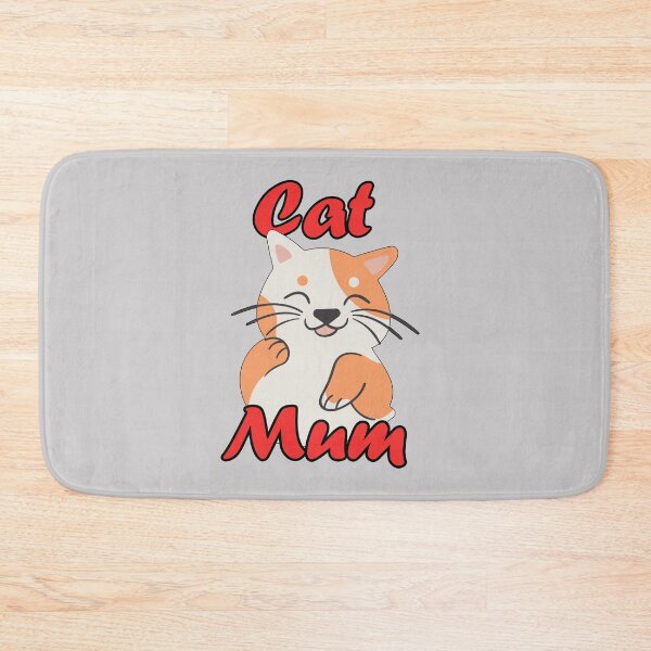 Item preview, Cute Cat Mum - Cat Lovers Quotes designed and sold by JulieSouster.