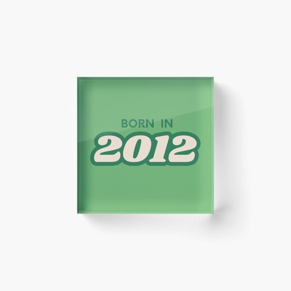 Item preview, Born In 2012 designed and sold by ArtCraftLab.