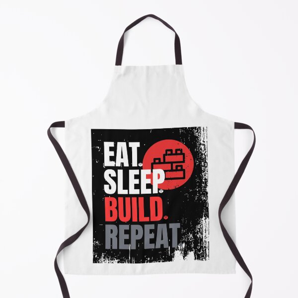 Item preview, Eat. Sleep. Build (). Repeat designed and sold by Shadyfruit.