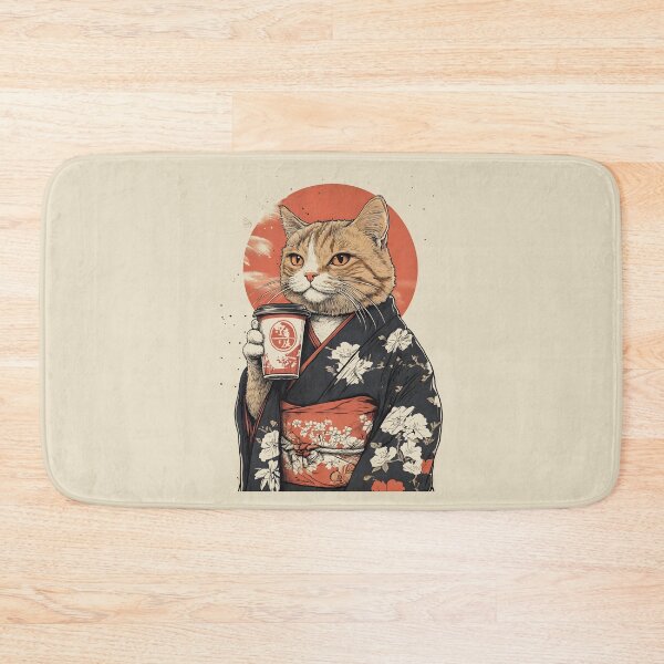 Item preview, Coffee Cat Japanese designed and sold by mustbewhy.