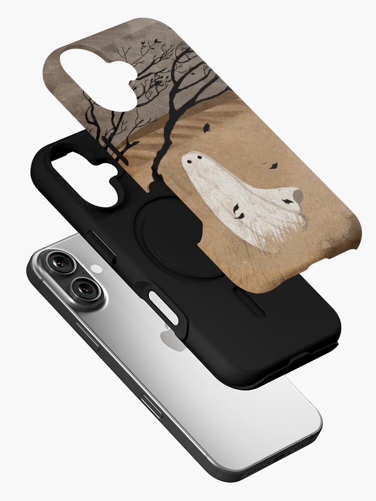 Thumbnail 2 of 4, iPhone Case, The Storm designed and sold by katherineblower.