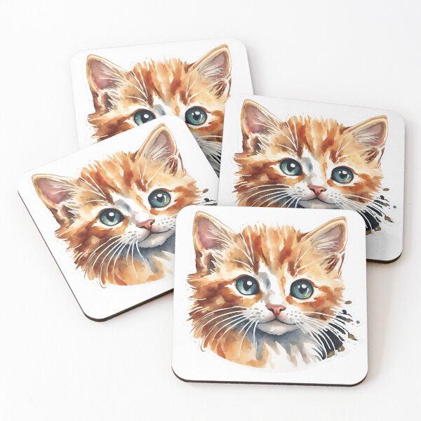 Item preview, Orange and White Cat designed and sold by JulieSouster.