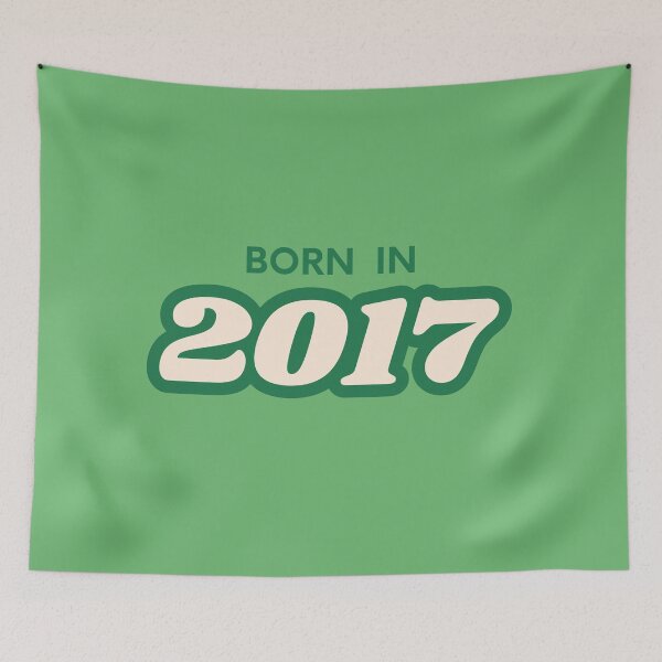 Item preview, Born In 2017 designed and sold by ArtCraftLab.