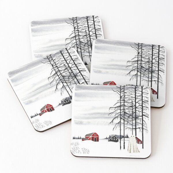 Item preview, Red barn designed and sold by katherineblower.