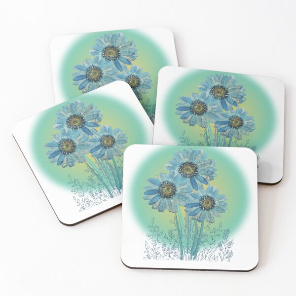Item preview, Blue Flowers in All Their Splendor designed and sold by Monatte .
