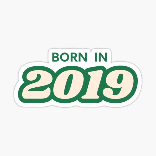 Item preview, Born In 2019 designed and sold by ArtCraftLab.