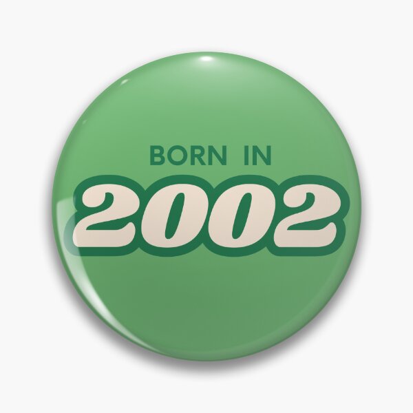 Item preview, Born In 2002 designed and sold by ArtCraftLab.