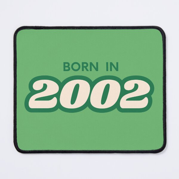 Item preview, Born In 2002 designed and sold by ArtCraftLab.