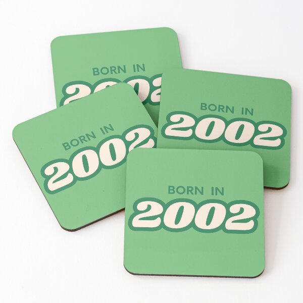 Item preview, Born In 2002 designed and sold by ArtCraftLab.