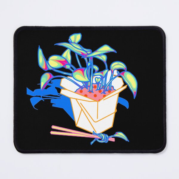 Item preview, Black pothos in a takeout box designed and sold by Radicalyul.