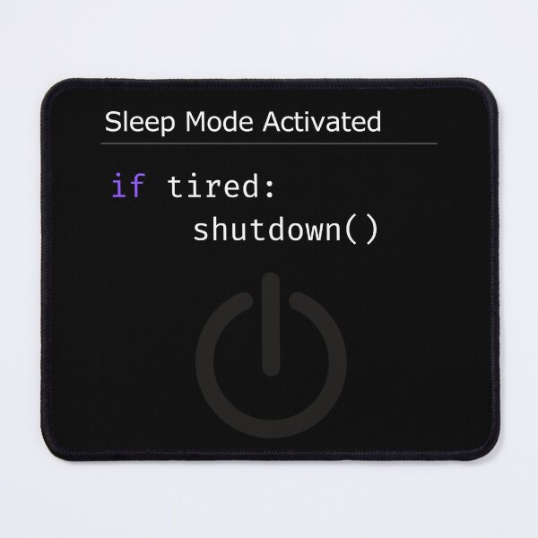 Item preview, Sleep Mode Activated designed and sold by WDWL idea2design.